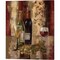 Graffiti and Wine by Silvia Vassileva 12" x 15" Canvas Wall Art (Set of 2)